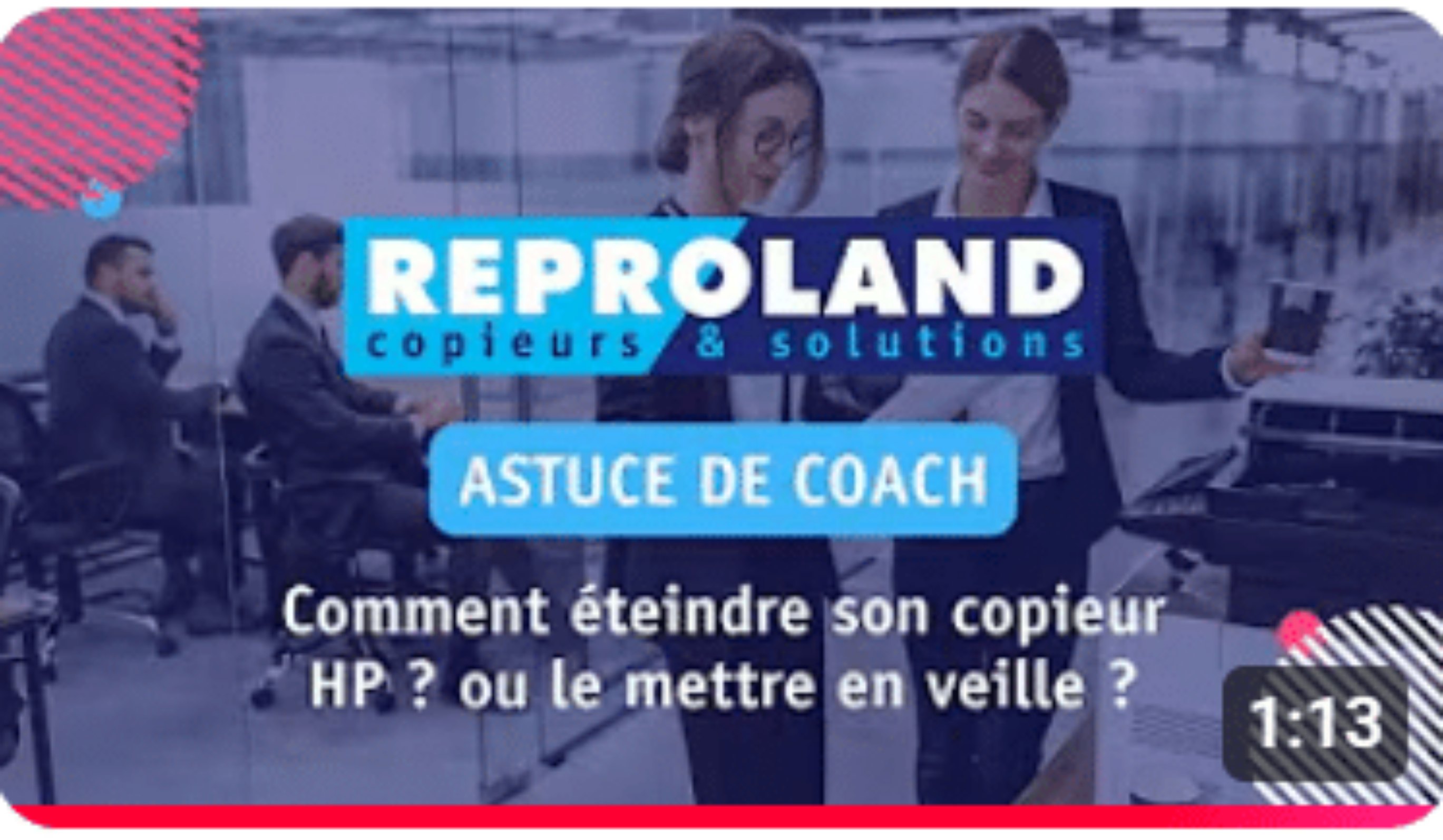 Astuce de Coach - Comment éteindre son copieur HP et/ou le mettre en veille ?